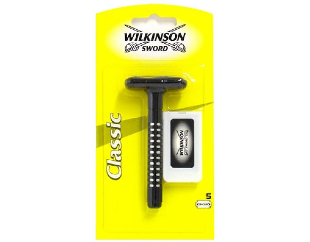 Wilkinson Sword 7000155Z Mens Classic Razor Wet Shave With Double Edge